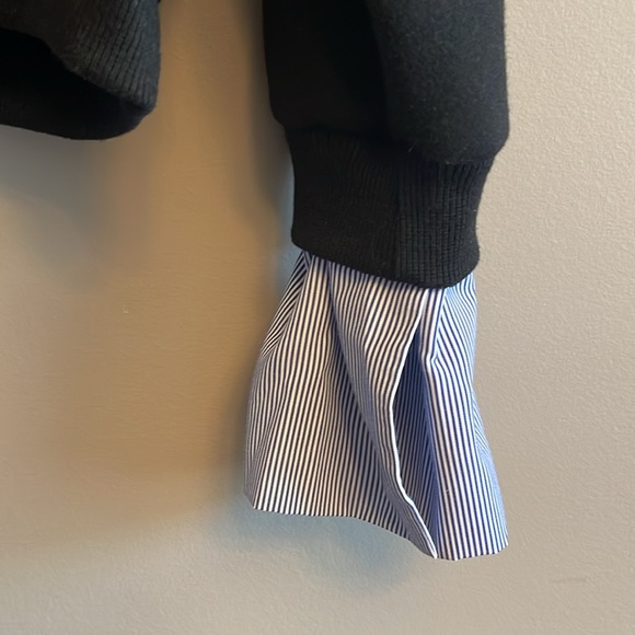 Heavyweight Stretch cotton sweatshirt with cuffs - sz S - Picture 4 of 9